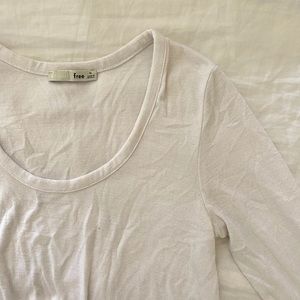 Wilfred Free White Knotted Long Sleeve